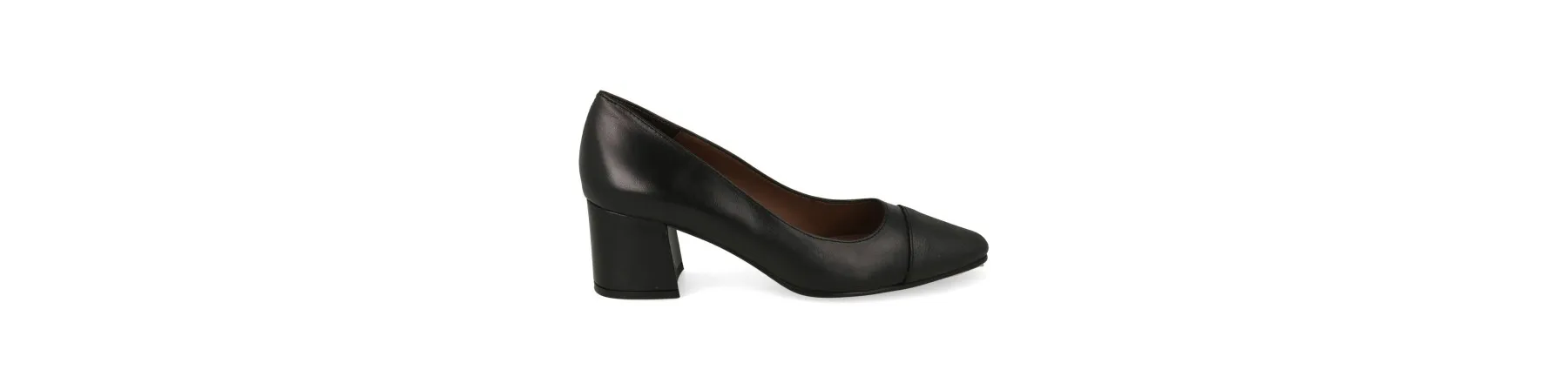 REBAJAS en ZAPATOS TACON ANCHO NEGROS MUJER MOD. PRAGA NE