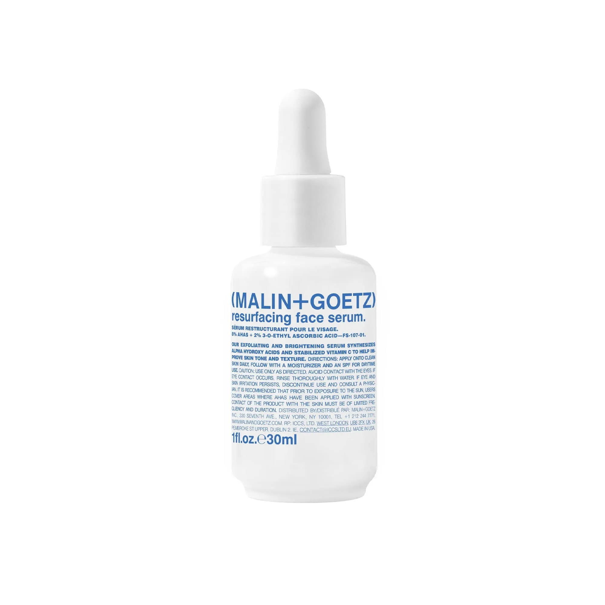 RESURFACING FACE SERUM (MALIN+GOETZ) SéRUM REESTRUCTURANTE PARA EL ROSTRO