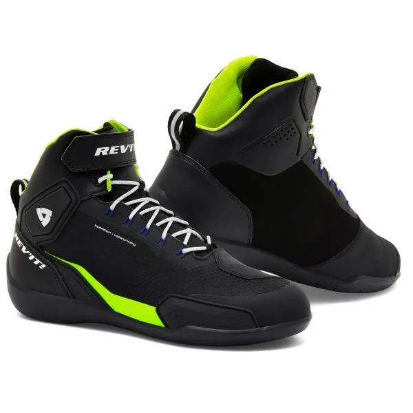 REV'IT G Force H2O Negro Amarillo Neon 