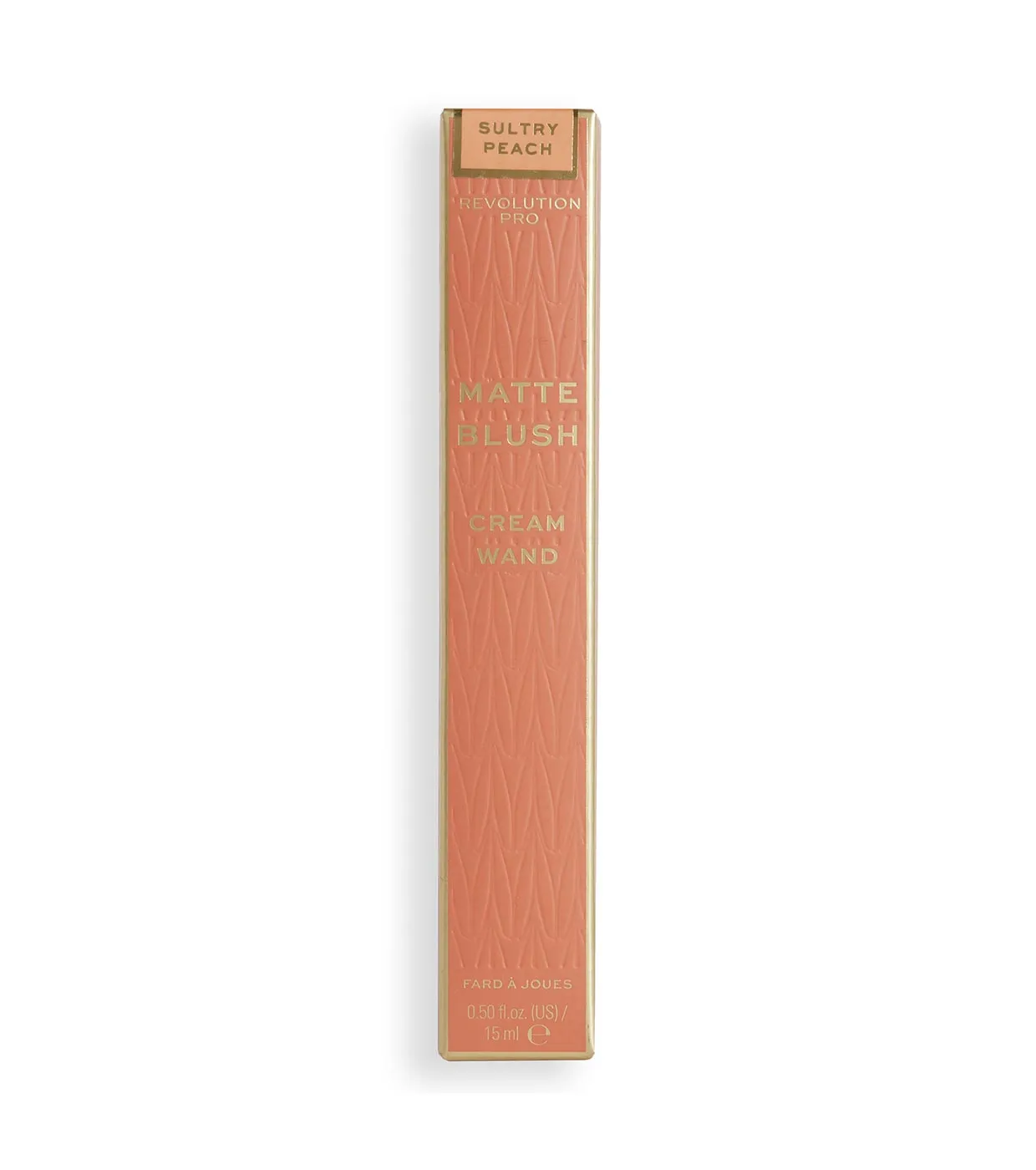 REVOLUTION PRO  *ICONIC*  COLORETE EN CREMA MATE CREAM WAND  SULTRY PEACH