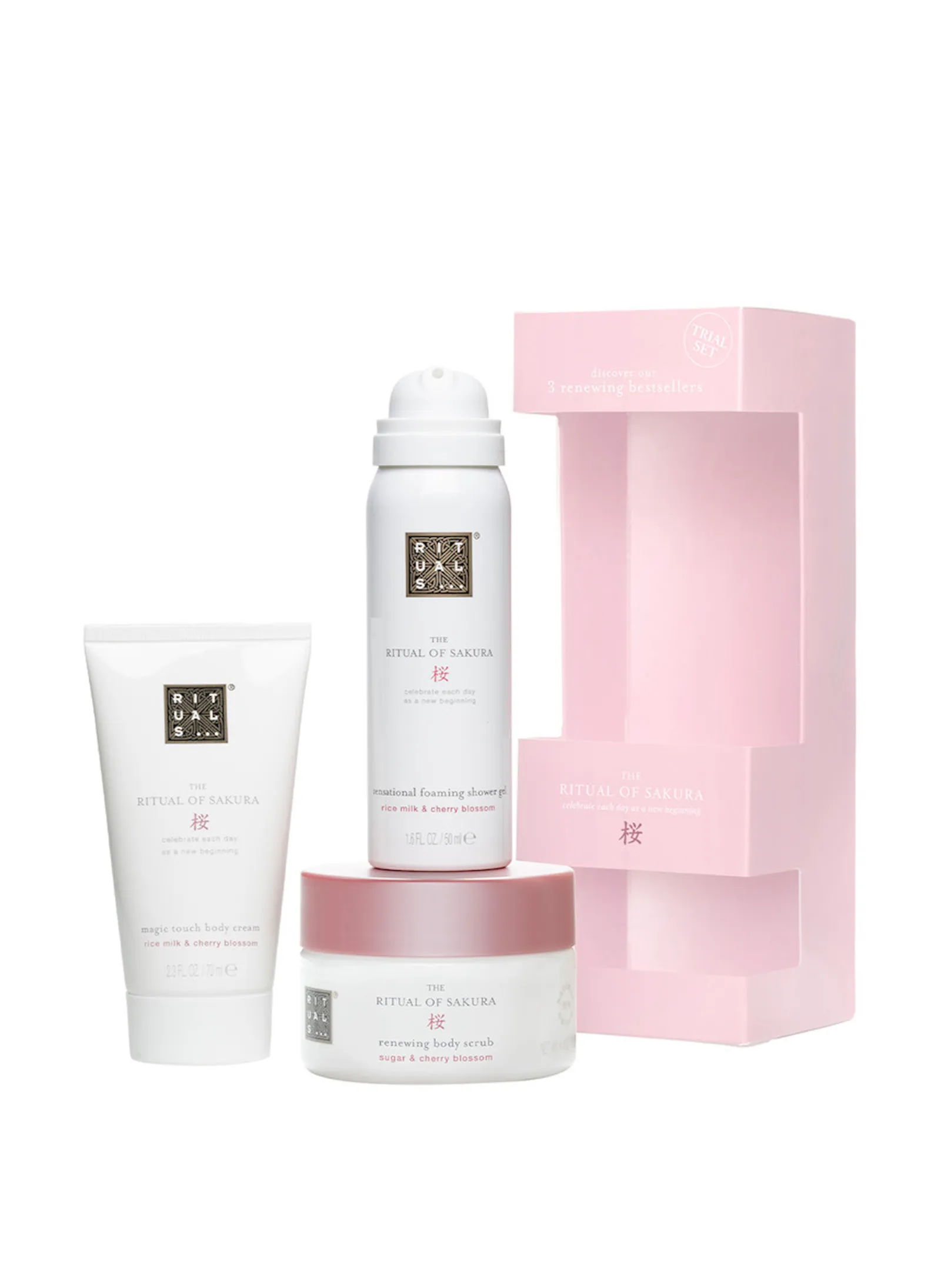 RITUALS THE RITUAL OF SAKURA  ESTUCHE DE VIAJE REVITALIZANTE