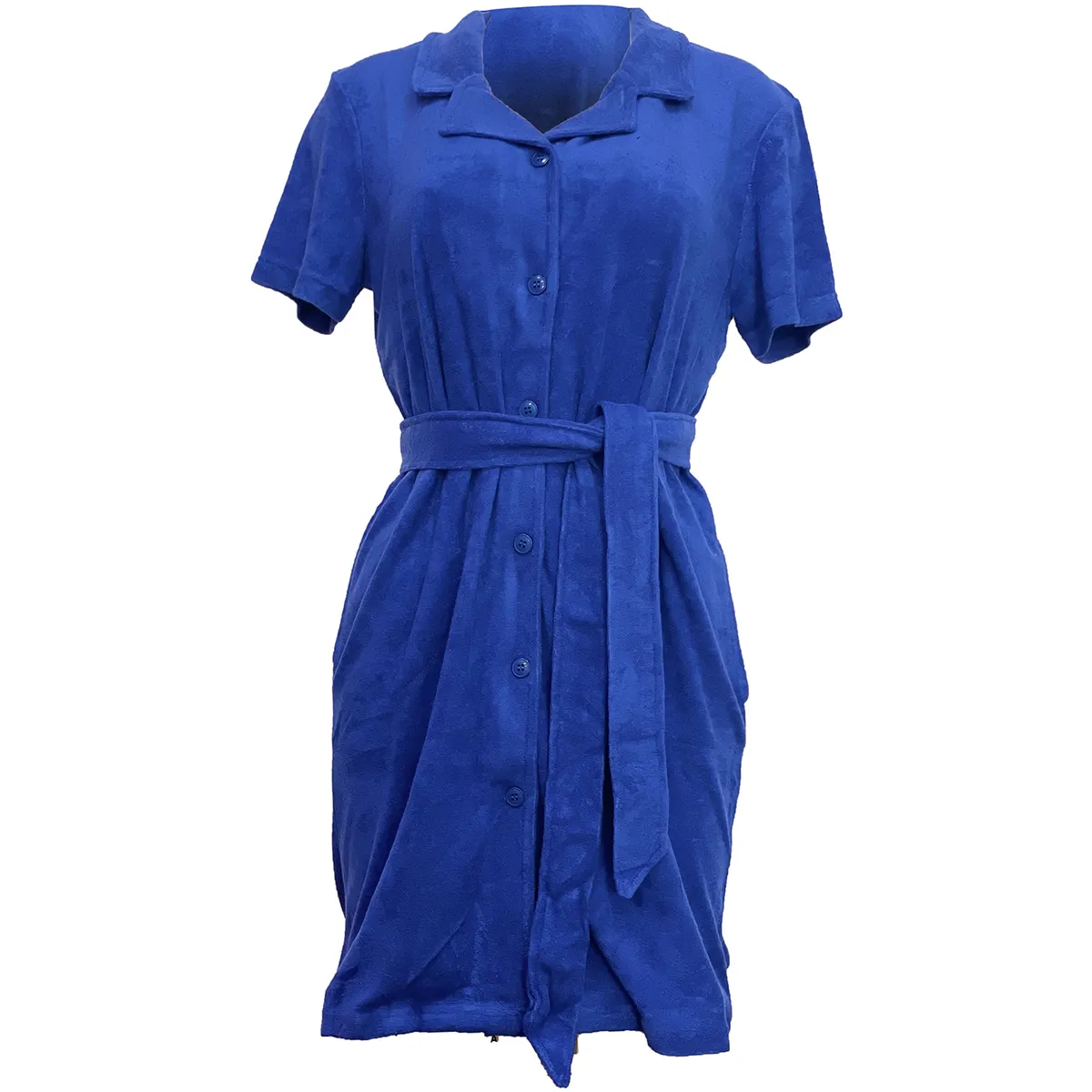ROBE CHEMISE PEDALO NICE BLEU