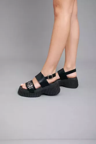 SANDALIAS ALTAS MUJER HEBILLA DOBLE FAJA CóMODA MODA ART860