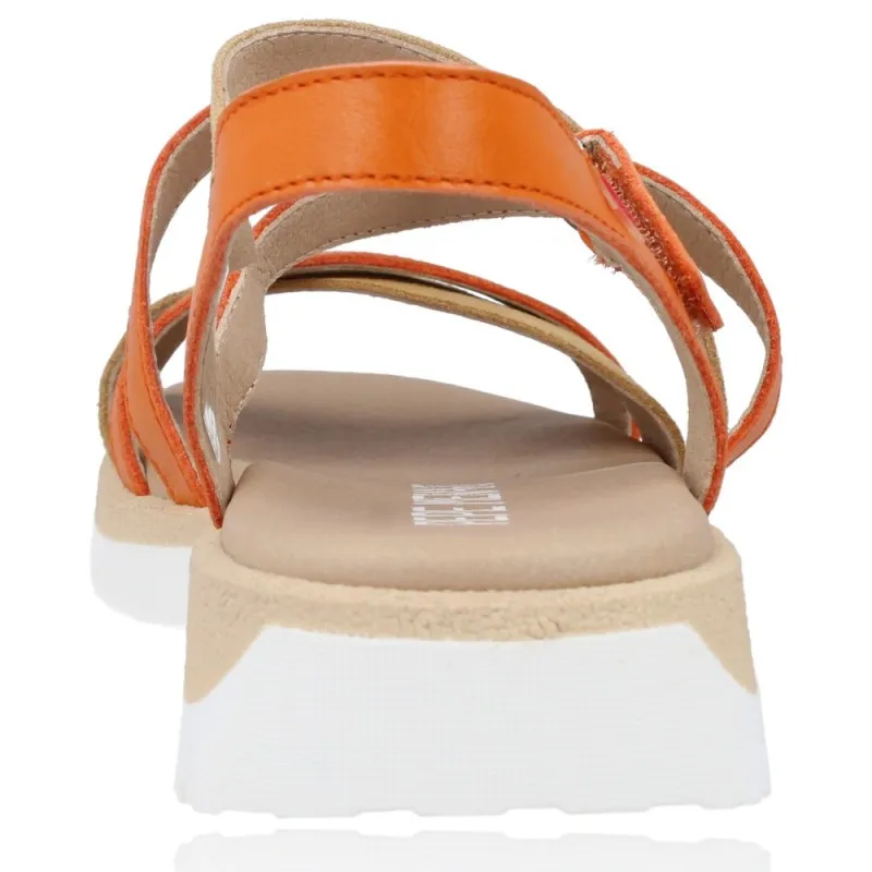 Sandalias Casual Deportivas de Piel para Mujer de Pepe Menargues 10585