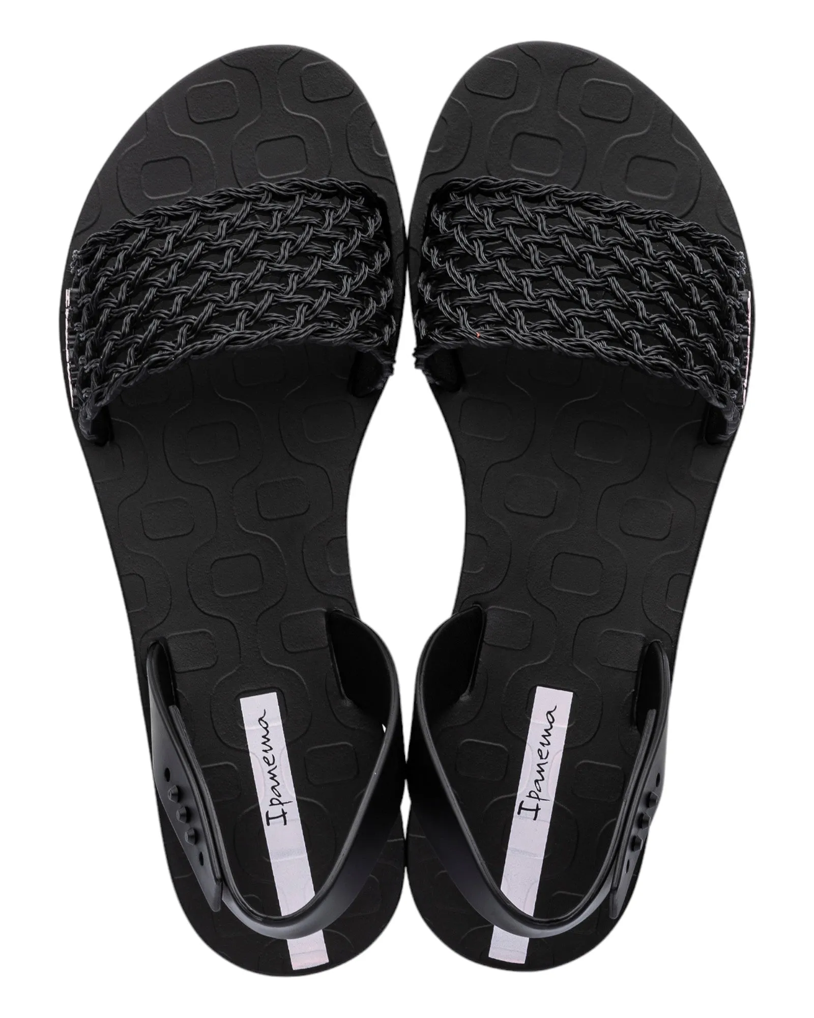 SANDALIAS DE MUJER IPANEMA 82855 EN NEGRO