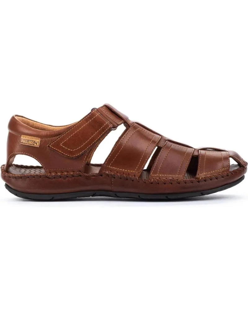 SANDALIAS PIKOLINOS  DE HOMBRE 06J5433 SANDALIAS CANGREJERAS DE VELCRO PARA HOMBRE  CUERO