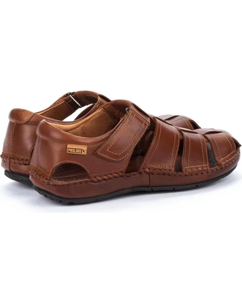 SANDALIAS PIKOLINOS  DE HOMBRE 06J5433 SANDALIAS CANGREJERAS DE VELCRO PARA HOMBRE  CUERO
