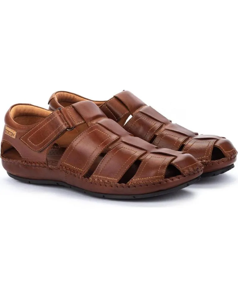 SANDALIAS PIKOLINOS  DE HOMBRE 06J5433 SANDALIAS CANGREJERAS DE VELCRO PARA HOMBRE  CUERO