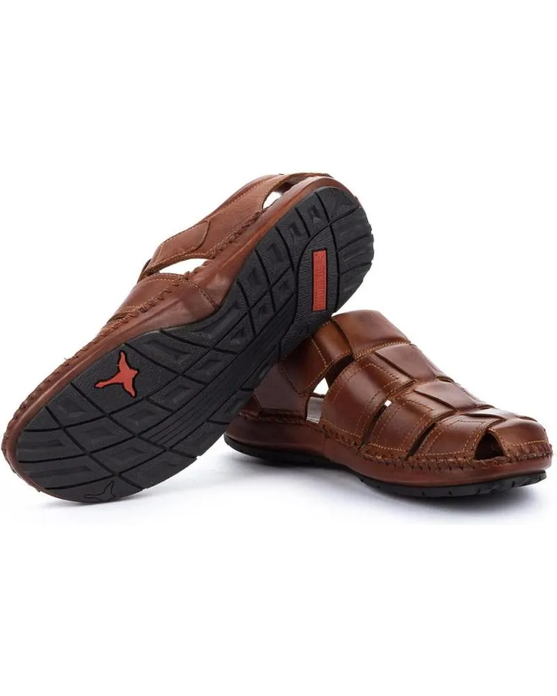 SANDALIAS PIKOLINOS  DE HOMBRE 06J5433 SANDALIAS CANGREJERAS DE VELCRO PARA HOMBRE  CUERO