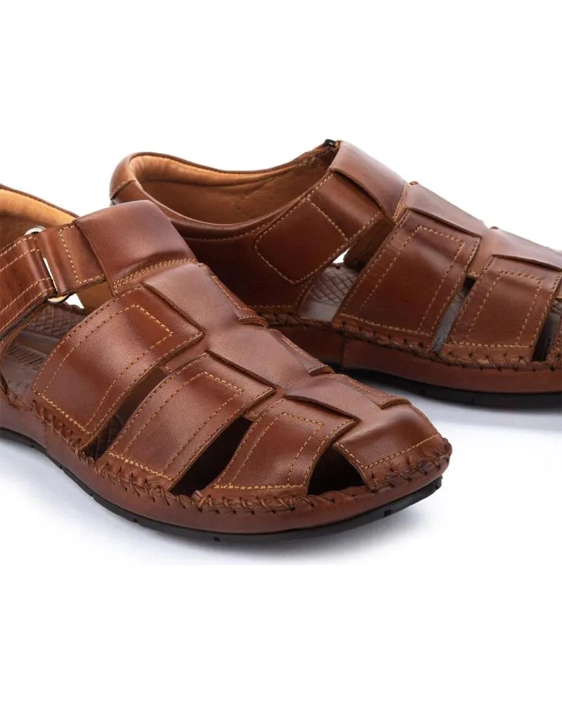 SANDALIAS PIKOLINOS  DE HOMBRE 06J5433 SANDALIAS CANGREJERAS DE VELCRO PARA HOMBRE  CUERO
