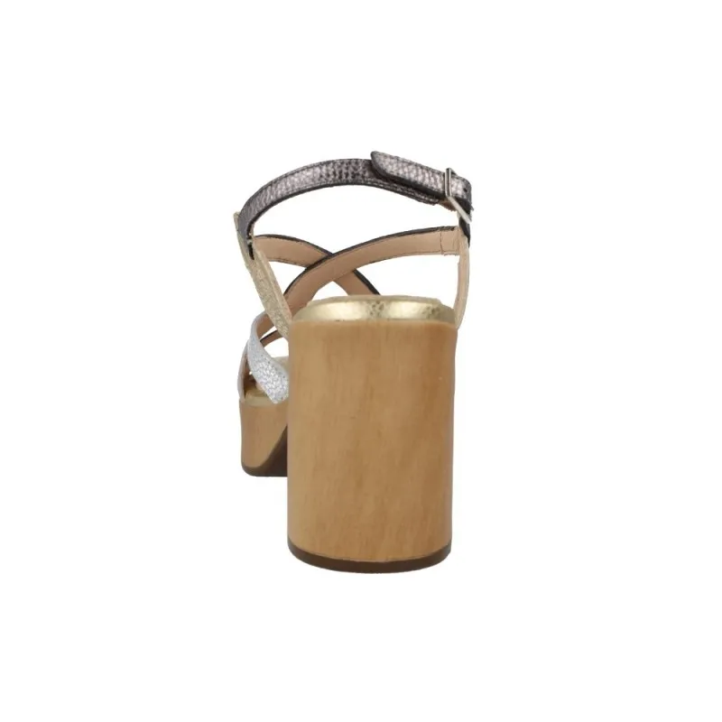 SANDALIAS TACóN WONDERS L1402 VIOLETA PARA MUJER