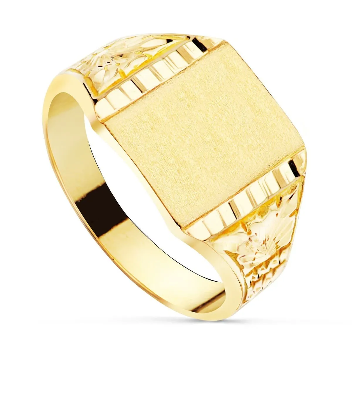 Sello hombre Mauricio Amarillo Oro 18K macizo
