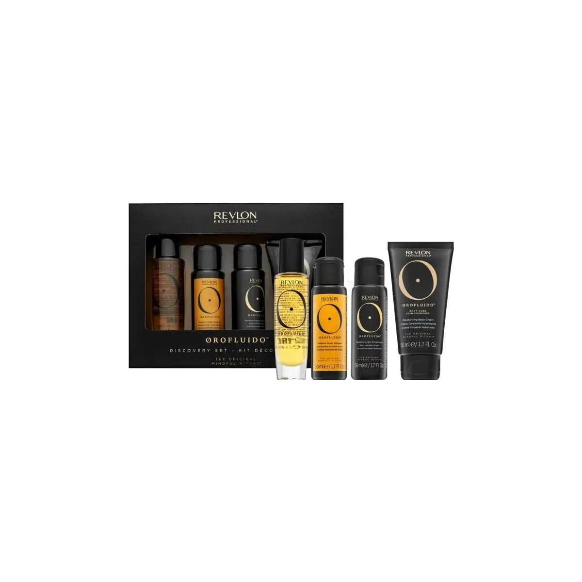 Set Oro Fluido Discovery 4 piezas