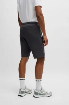 Shorts de algodón con logo moldeado en relieve