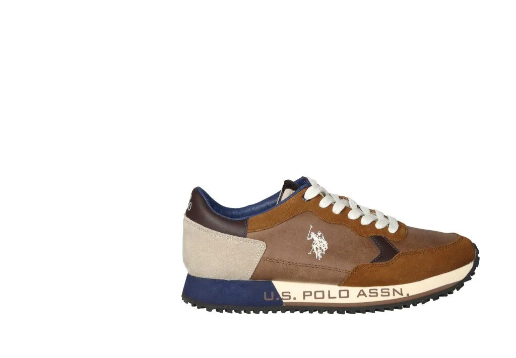 Sneaker Piel/nobuck Cuero Talon Gris