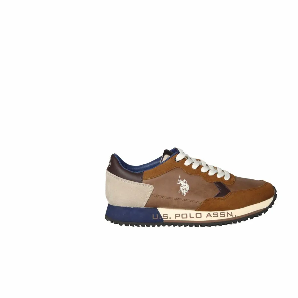 Sneaker Piel/nobuck Cuero Talon Gris
