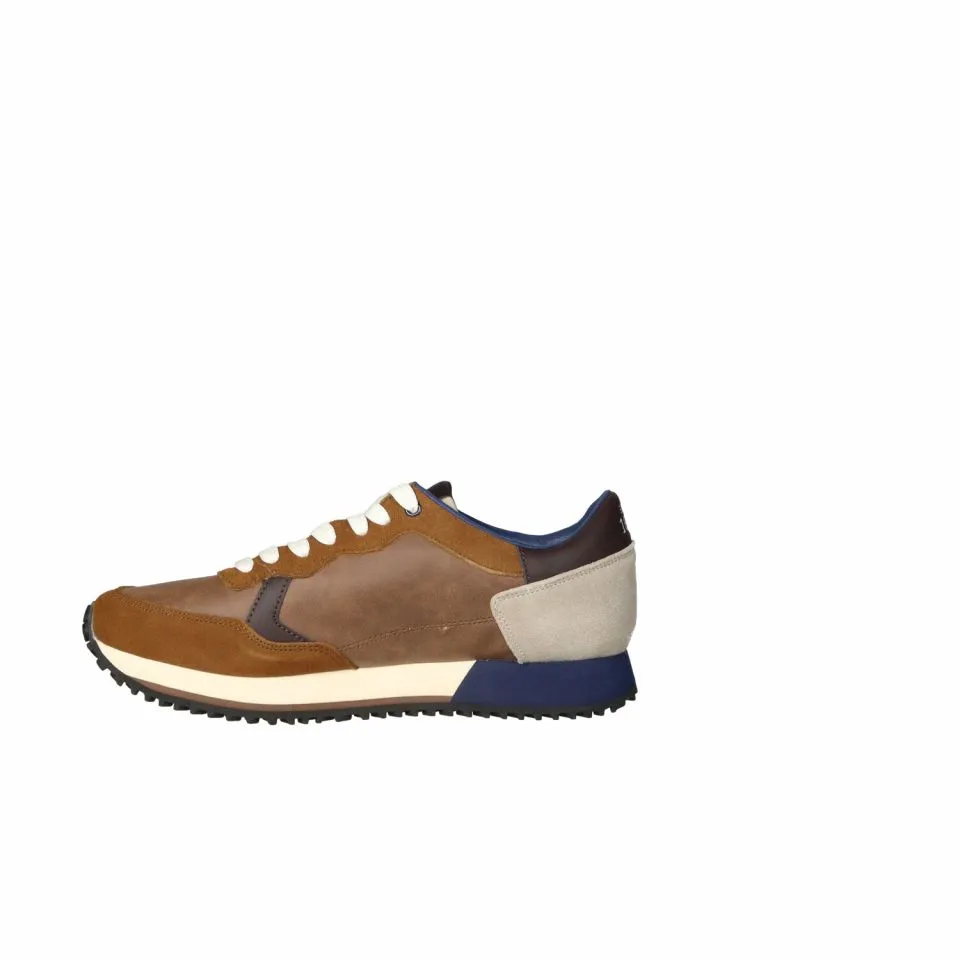 Sneaker Piel/nobuck Cuero Talon Gris