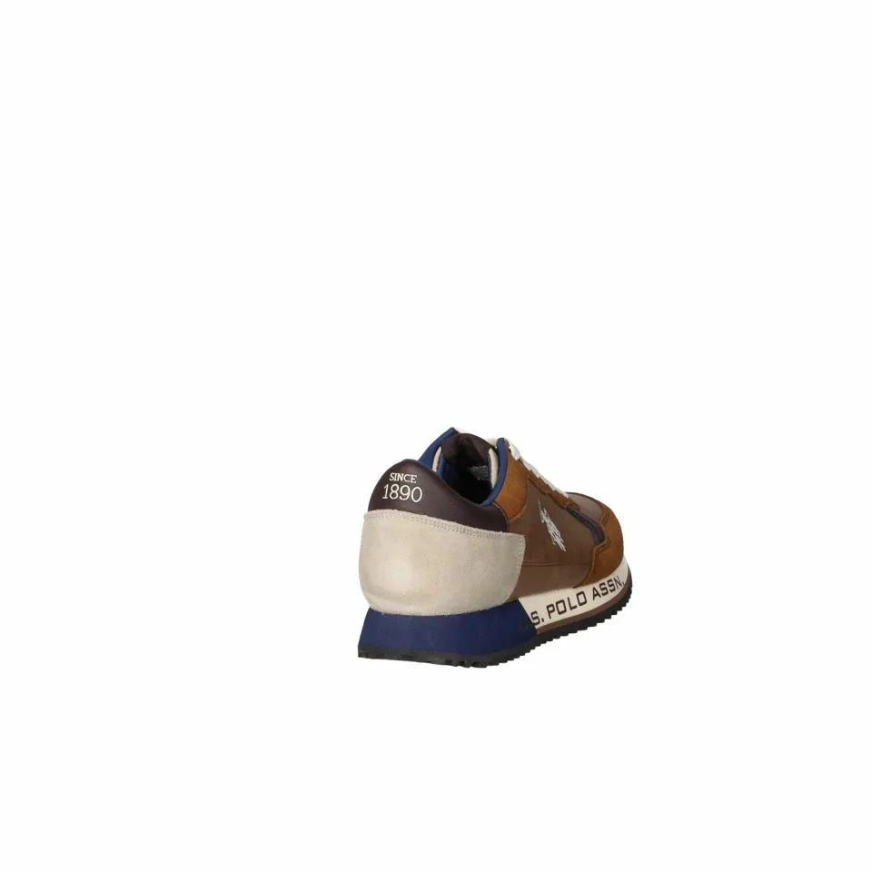 Sneaker Piel/nobuck Cuero Talon Gris