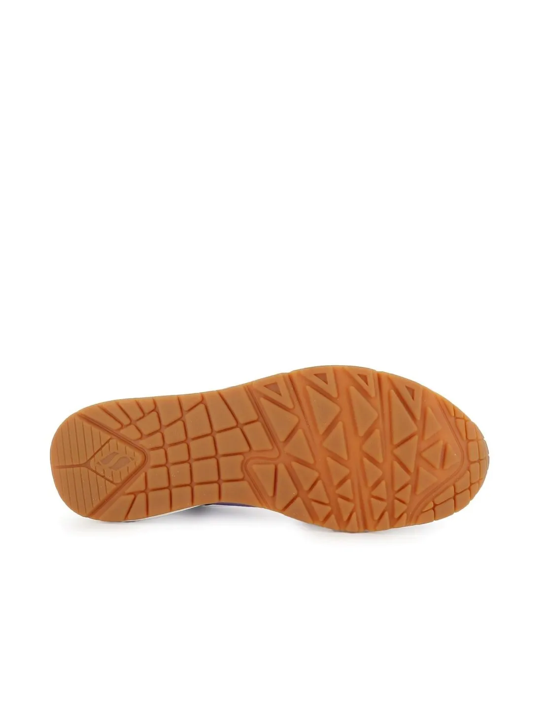 Sneakers cordones mujer camara de aire lila Skechers