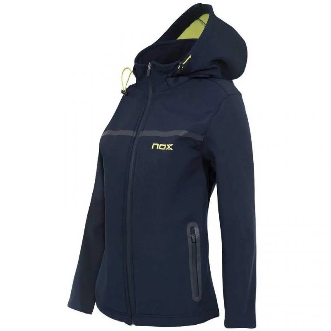 Softshell Nox Pro Azul Lima Mujer | Nox
