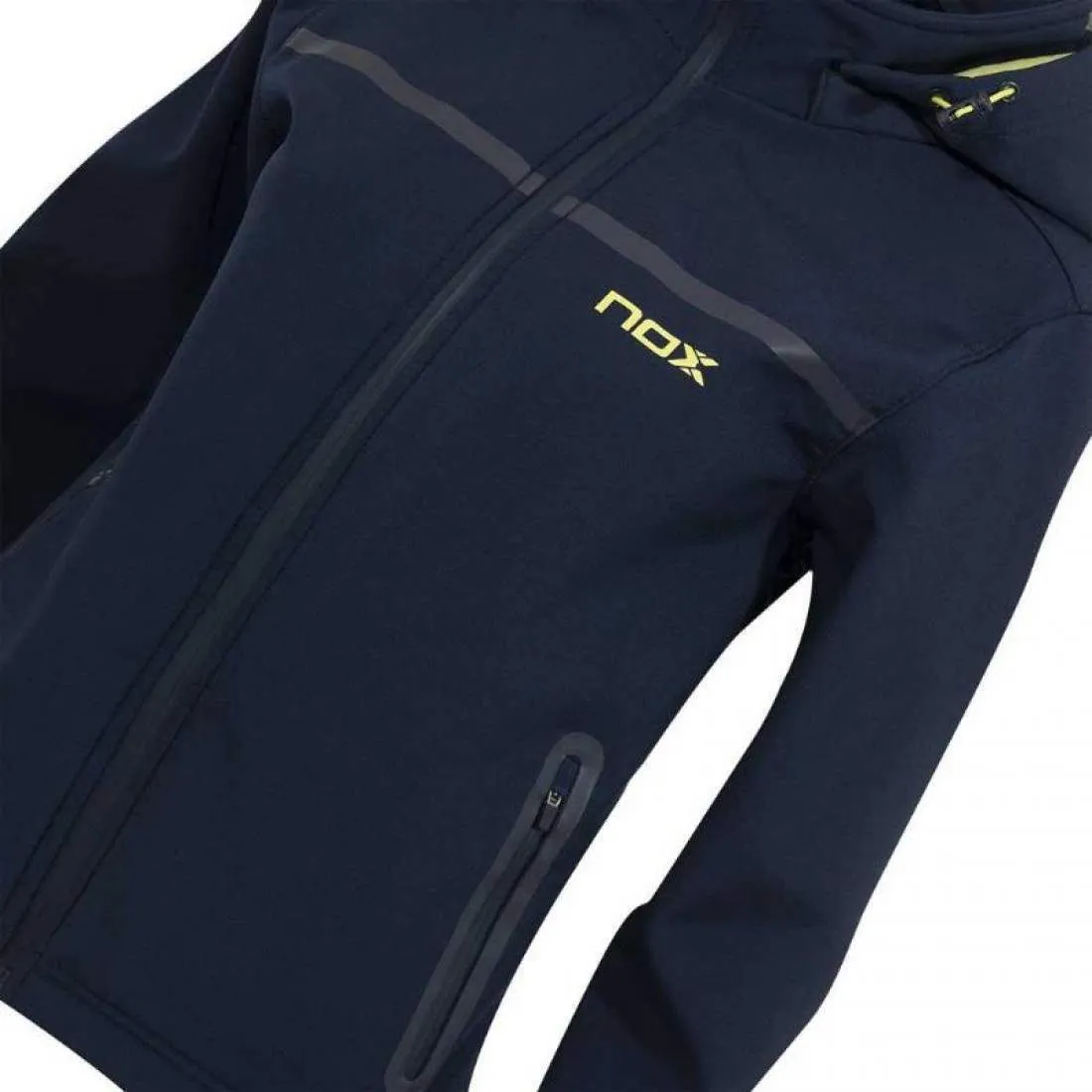 Softshell Nox Pro Azul Lima Mujer | Nox