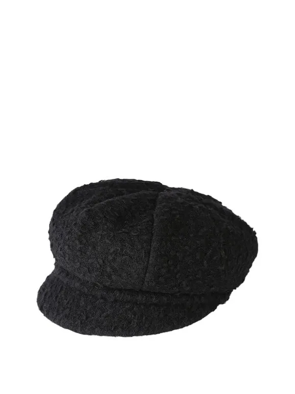 Solada Gorro boina de lana para mujer