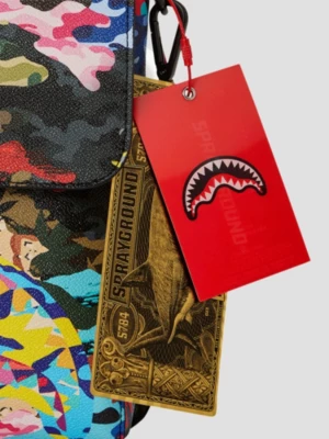 Sprayground Sliced And Diced Camo Messenger Bolso de Bandolera