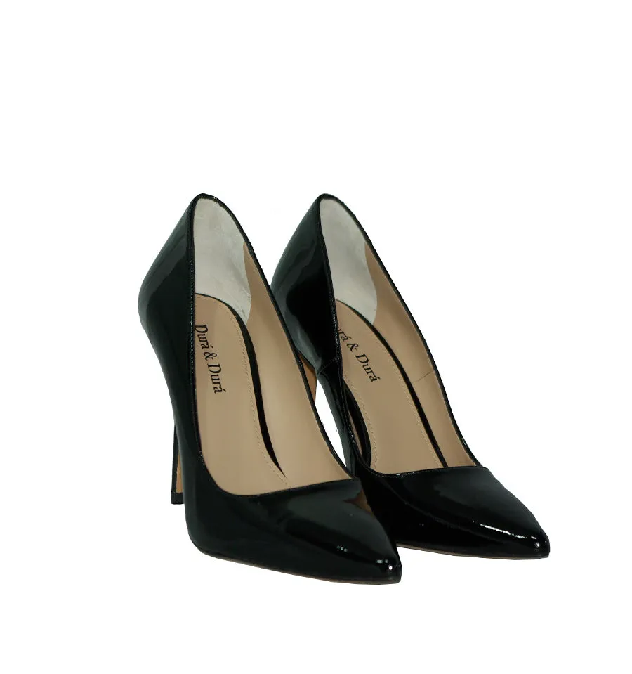 STILETTO ALTO EN CHAROL NEGROC