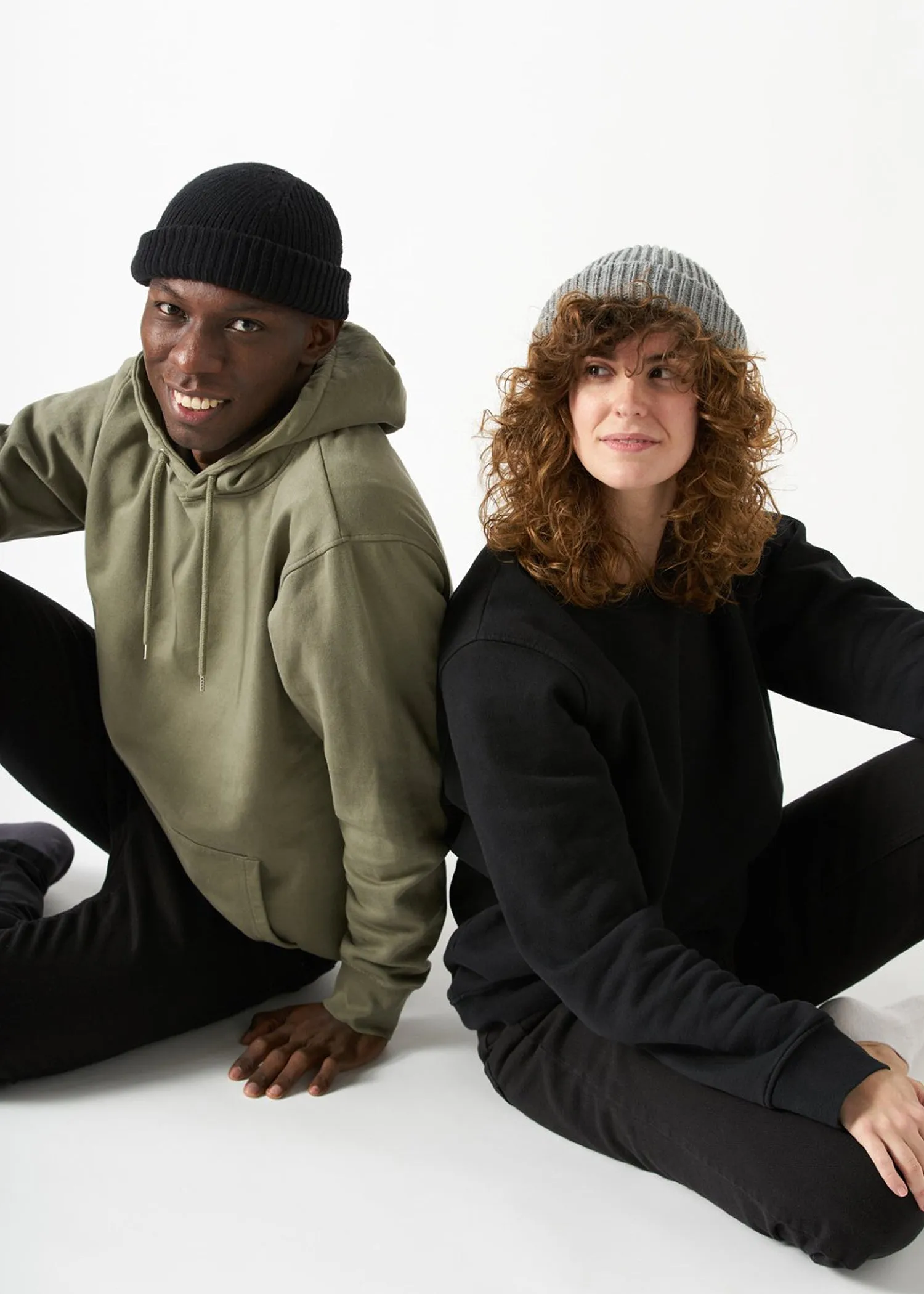 Sudadera algodón orgánico con capucha