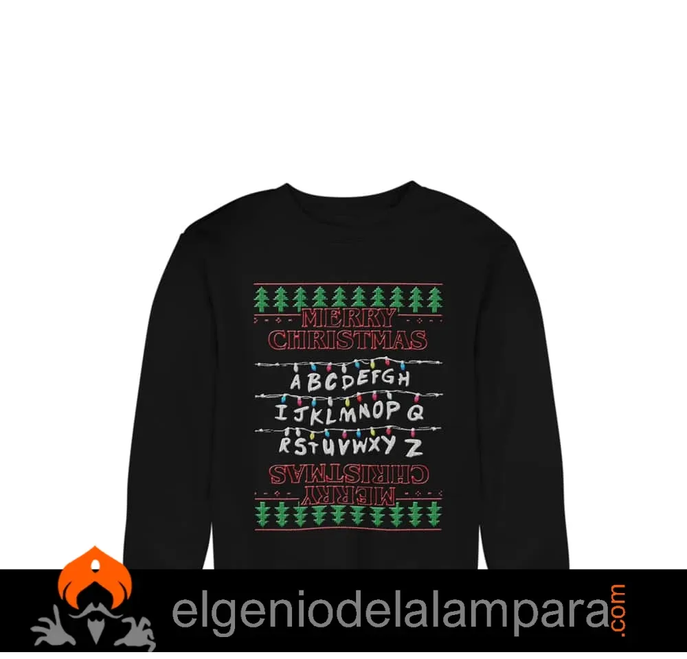 Sudadera navideña Stranger Things