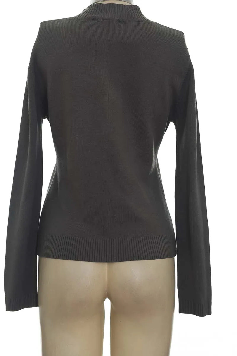 SWEATER COLOR GRIS  LUSSO