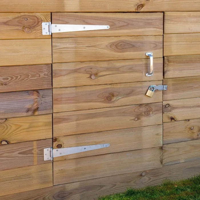 Tarima de madera Deck 1 para piscina Gre Safran 2 y Gre Vasto
