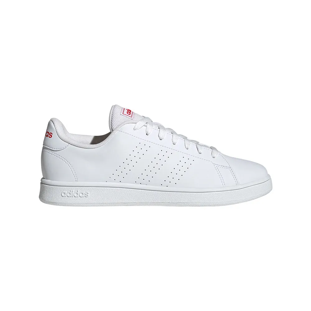 TENIS HOMBRE ADIDAS ADVANTAGE BASE  BLANCO
