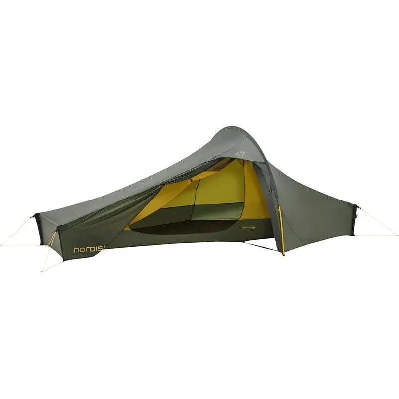 Tienda de campaña NORDISK Telemark 1 Lw Tent (Green Alu) 1 persona