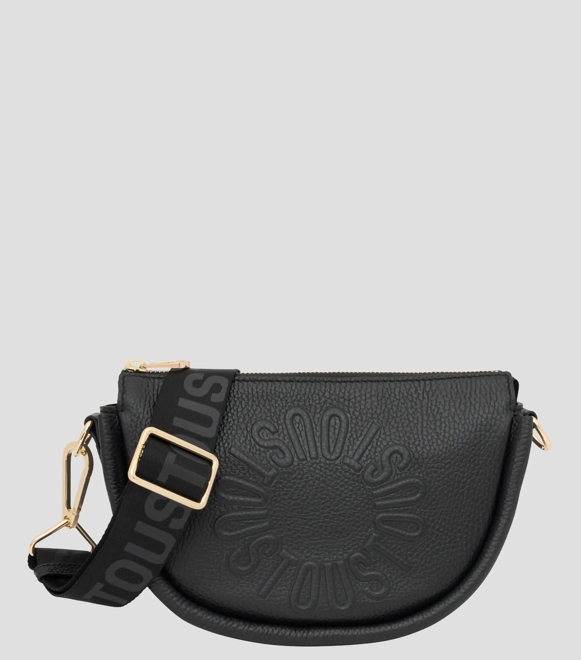 Tous Bolso Crossbody negro en piel Miranda texturizado Mujer