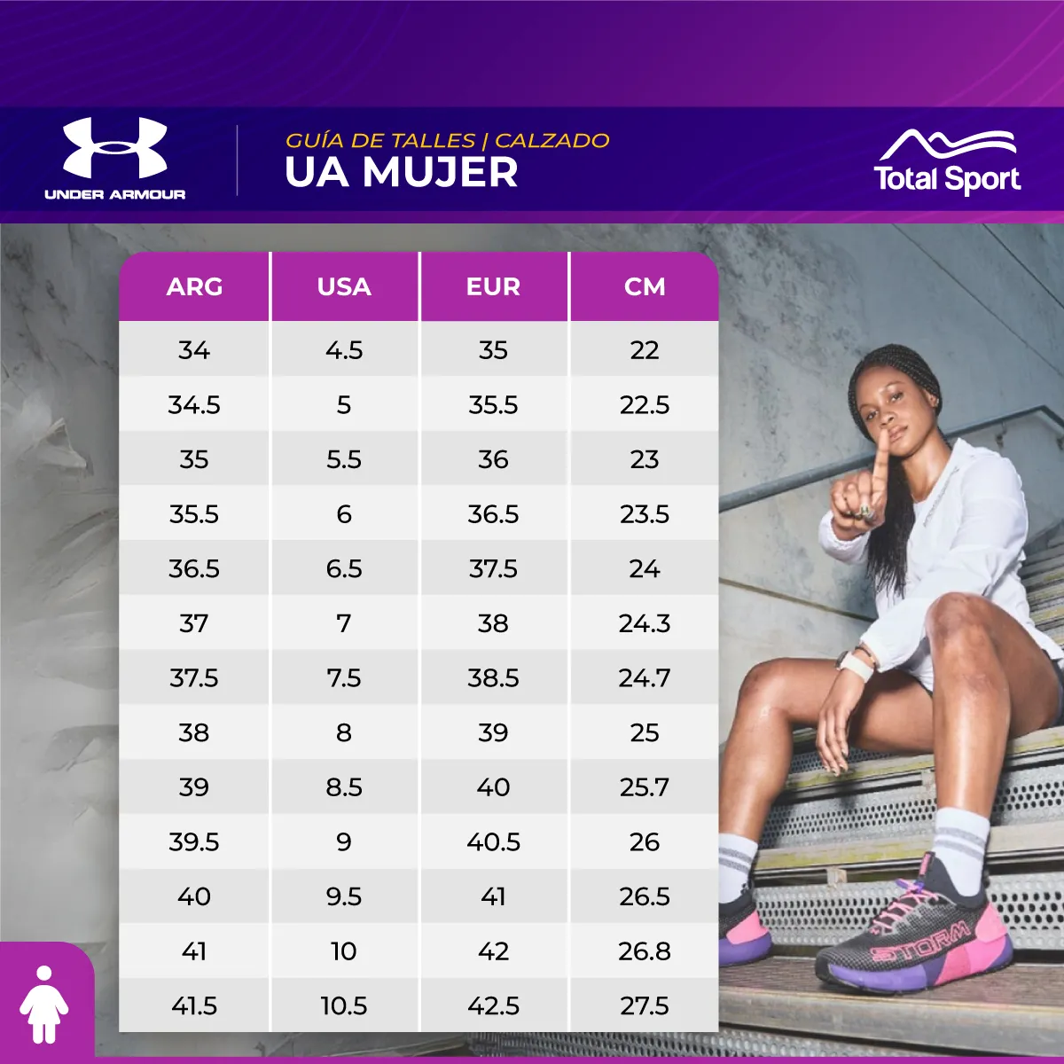 Under Armour Zapatillas W Plow Dynamic – Mujer – 3026107100