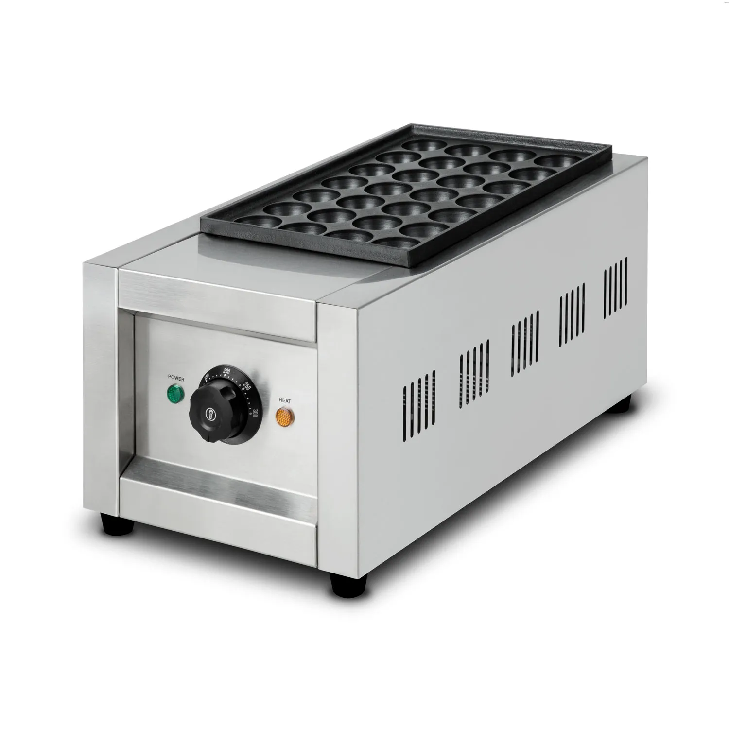 vertes Takoyaki Maker 2000 Watt con 28 pozos
