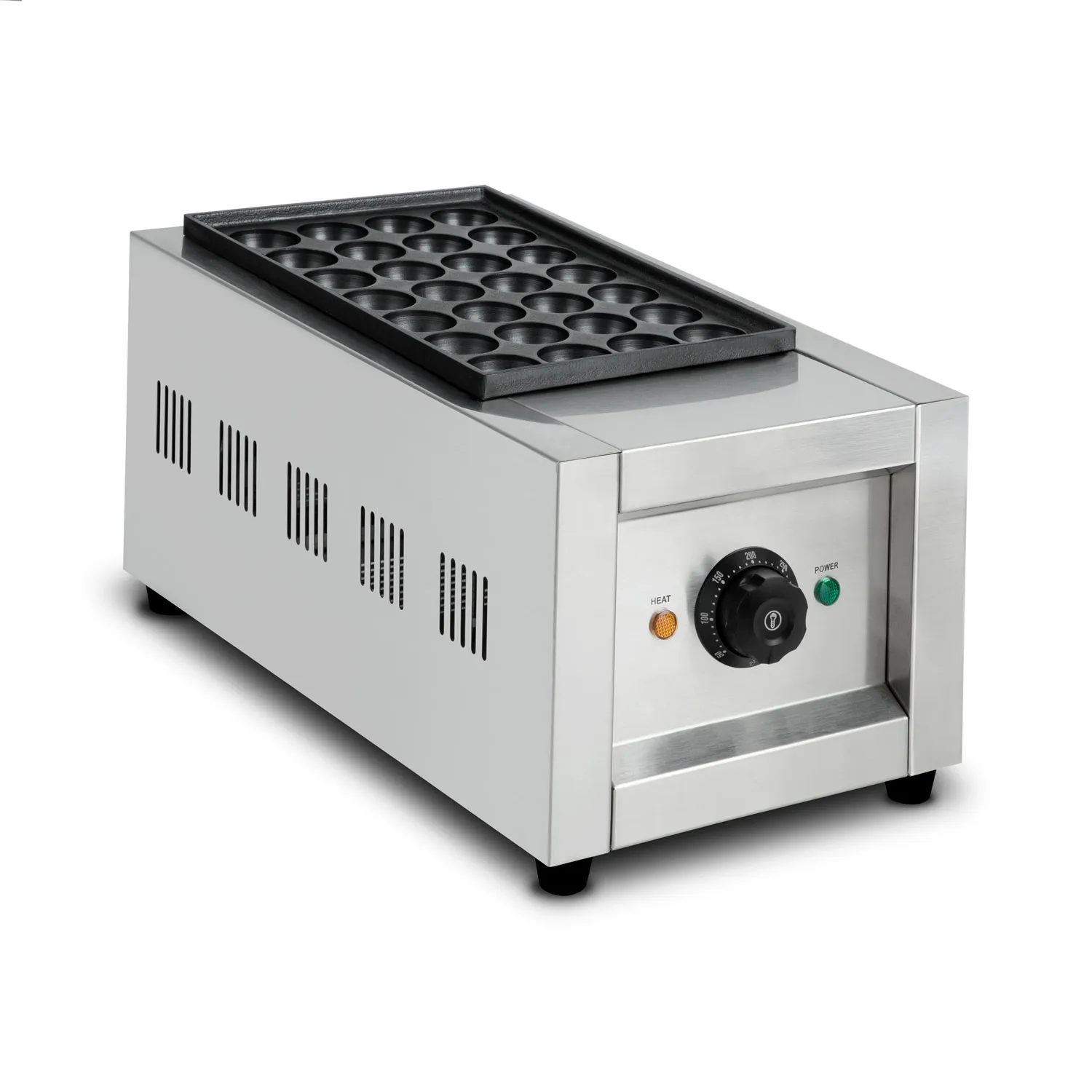 vertes Takoyaki Maker 2000 Watt con 28 pozos