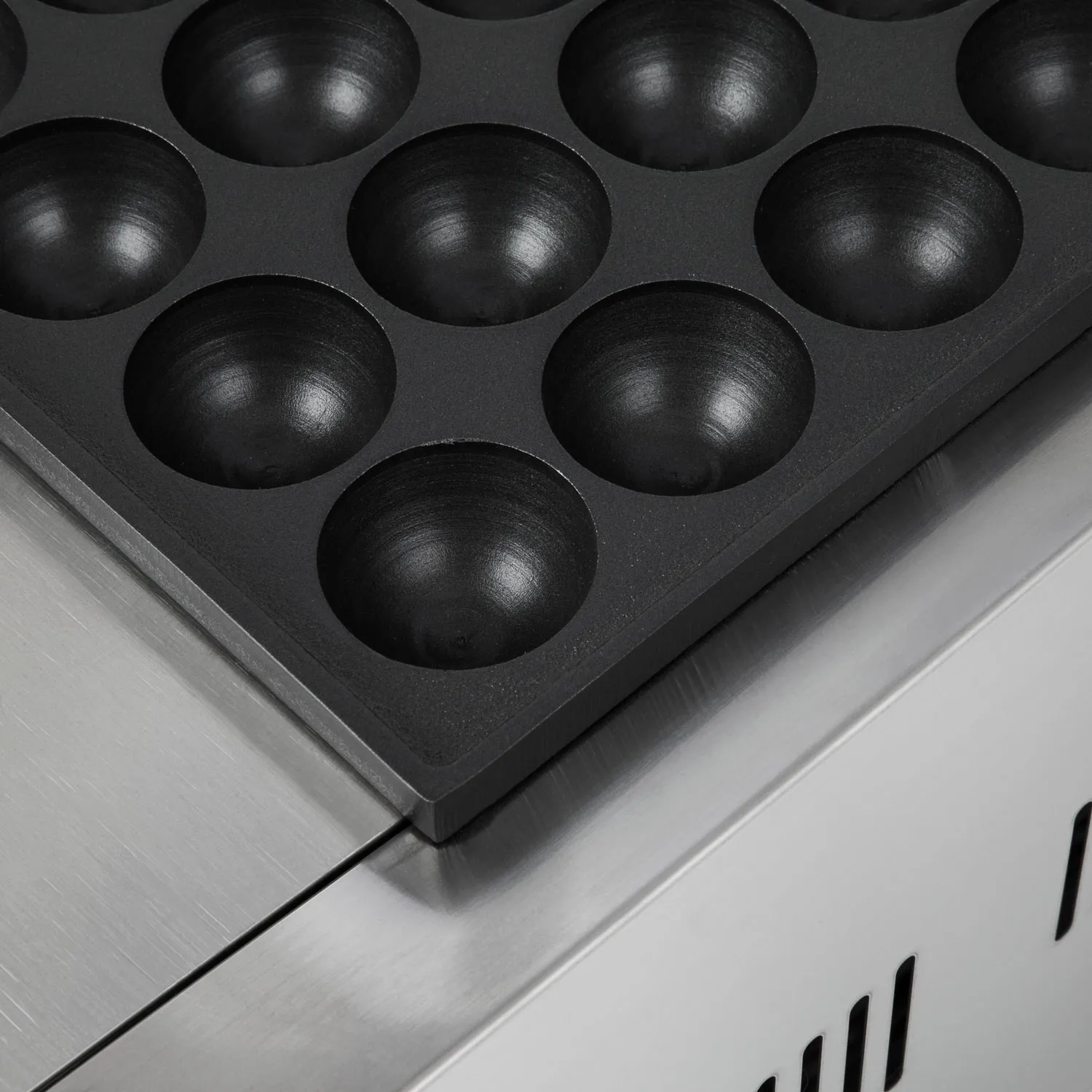 vertes Takoyaki Maker 2000 Watt con 28 pozos