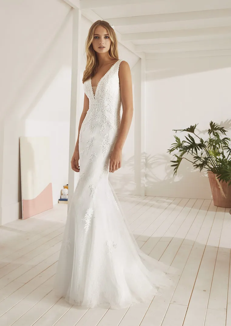 Vestido de novia estilo sirena