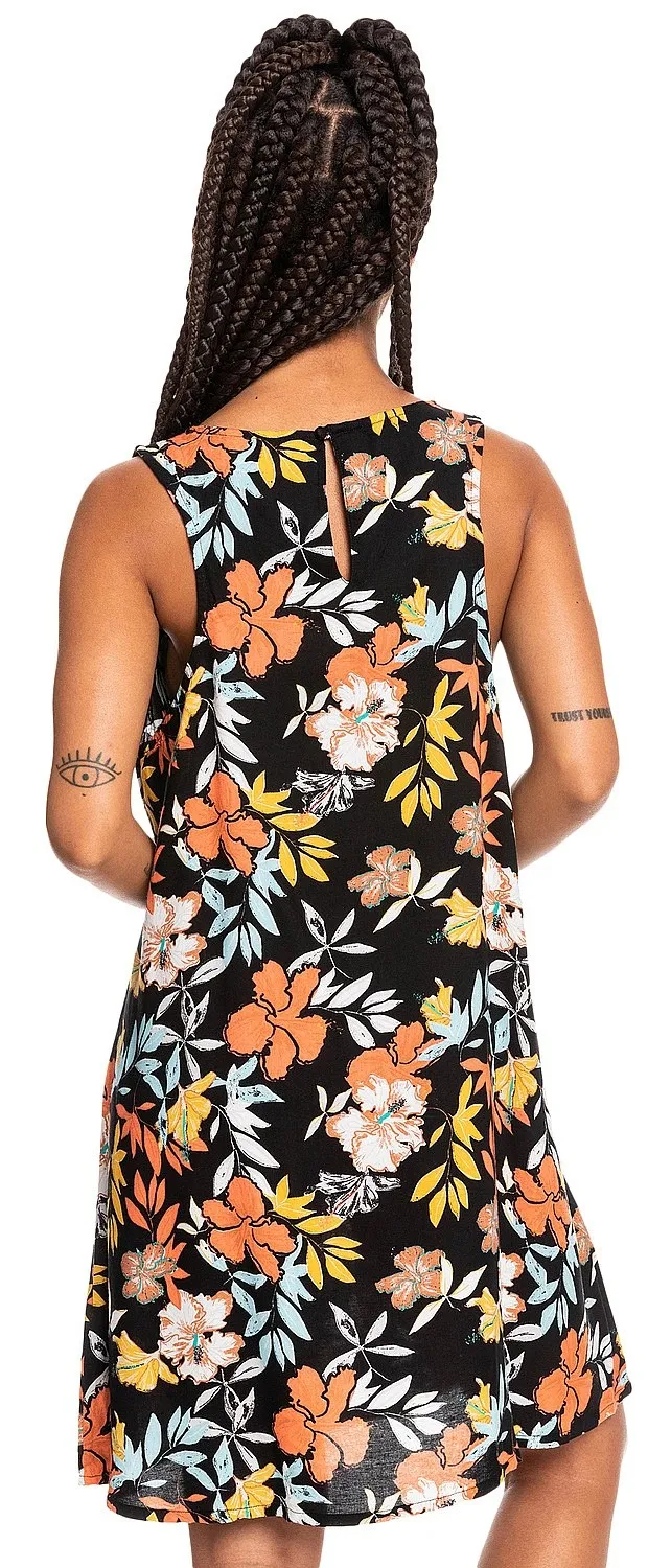 VESTIDO ROXY SWEET WHISPER  XKBY/ANTHRACITE ISLAND VIBES  WOMEN´S