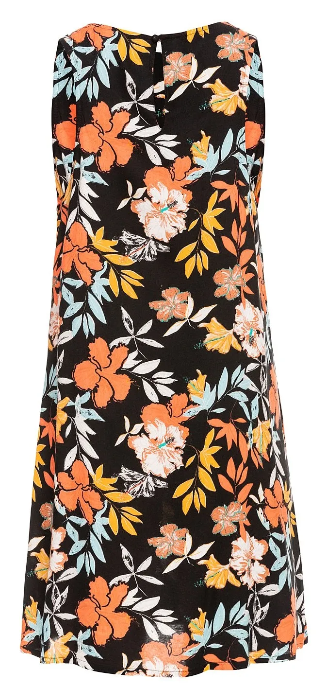 VESTIDO ROXY SWEET WHISPER  XKBY/ANTHRACITE ISLAND VIBES  WOMEN´S