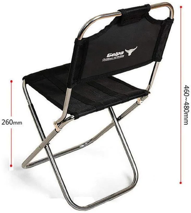 WANGLXFC Relajar Silla Plegable Camping Y Portátil  Fácil De Llevar  Ideal para Actividades Familiares Y Al Aire Libre  como Aca
