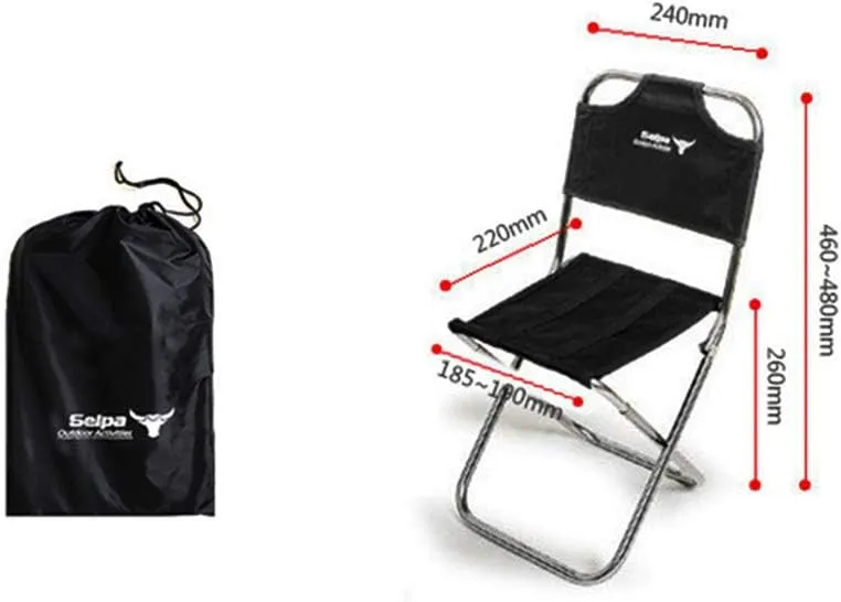WANGLXFC Relajar Silla Plegable Camping Y Portátil  Fácil De Llevar  Ideal para Actividades Familiares Y Al Aire Libre  como Aca