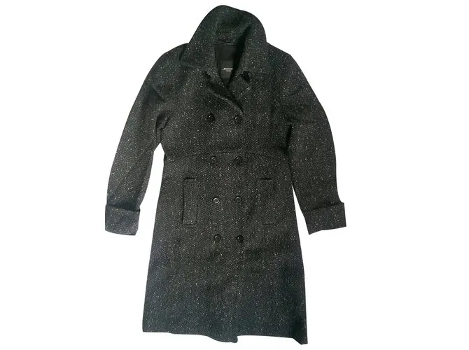 Weekend Max Mara Capa Negro Gris 