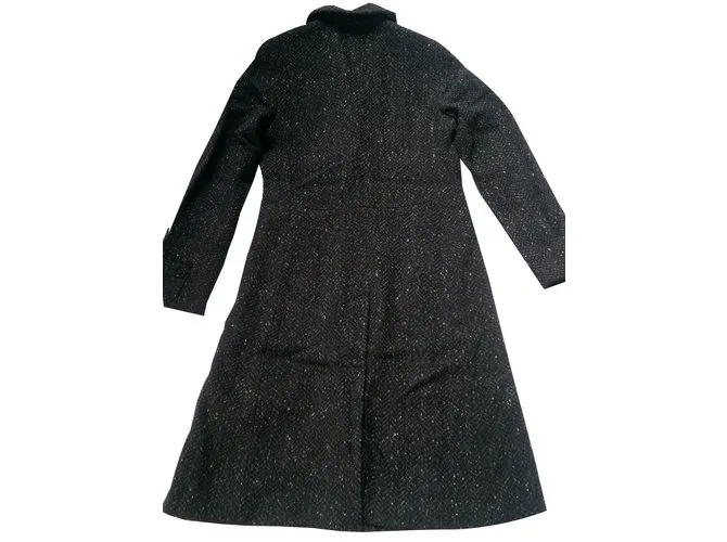 Weekend Max Mara Capa Negro Gris 