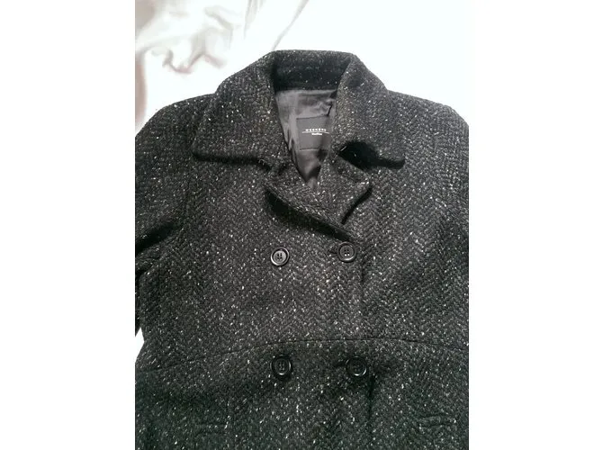 Weekend Max Mara Capa Negro Gris 