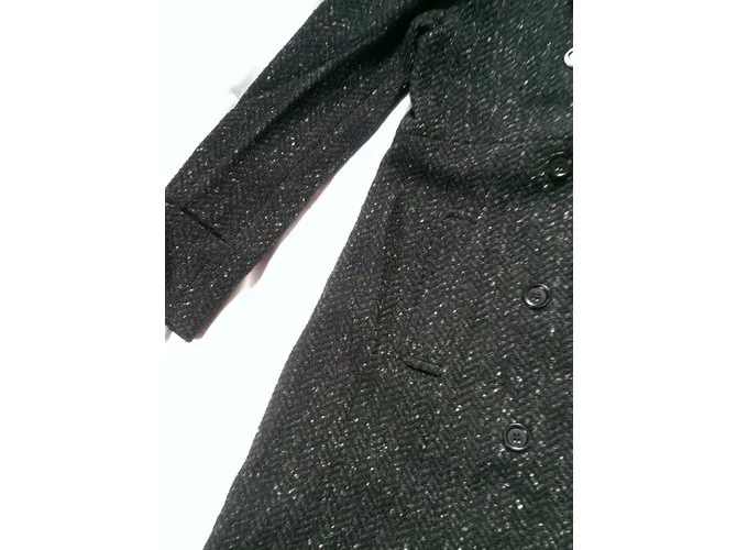 Weekend Max Mara Capa Negro Gris 