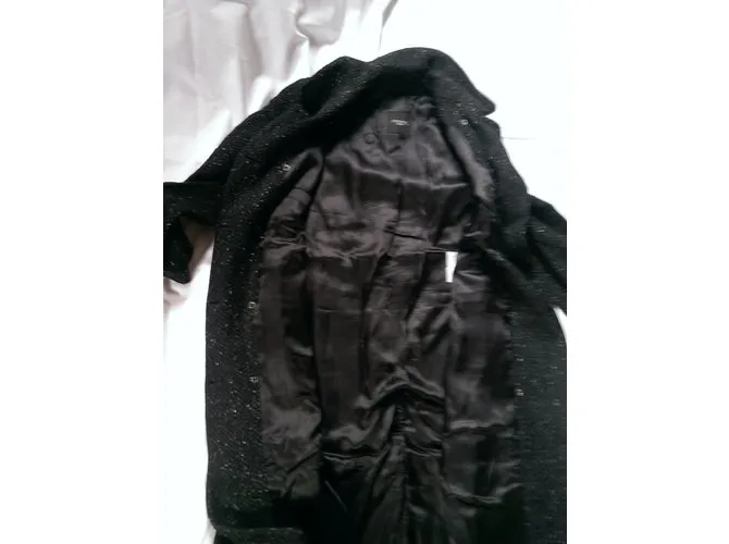 Weekend Max Mara Capa Negro Gris 
