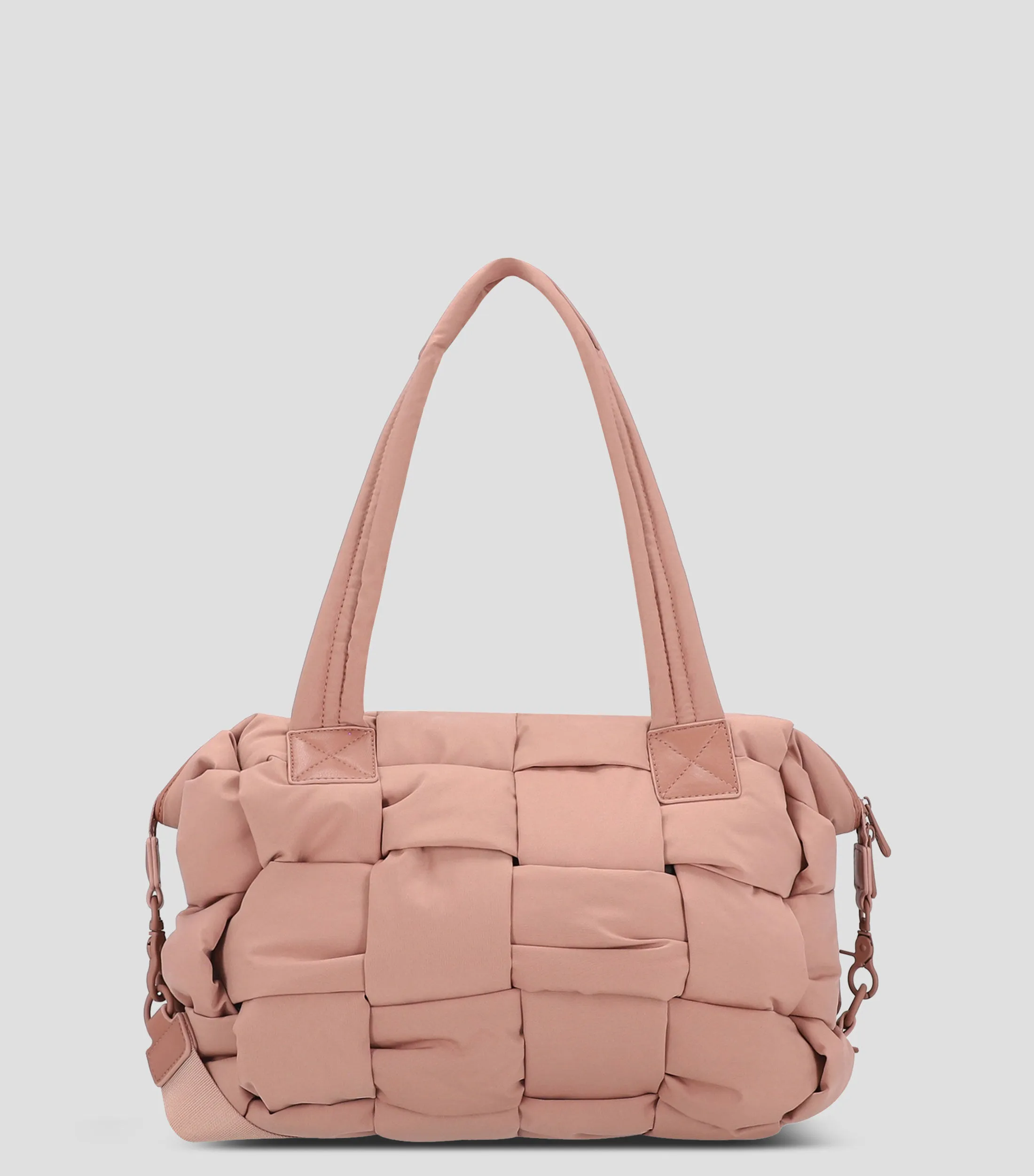 Westies Bolso Satchel con Cuadros Mujer